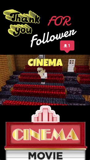 Minecraft Movie Theater Build Tutorial