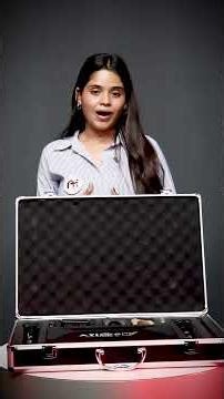 ATI A-1 Wireless Mic 🔊 Dual Channel Professional Wireless Microphone | Long Range 70M #trendingshort