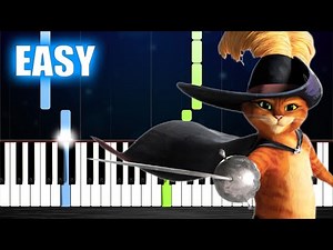 Puss in Boots: The Last Wish - Fearless Hero - EASY Piano Tutorial