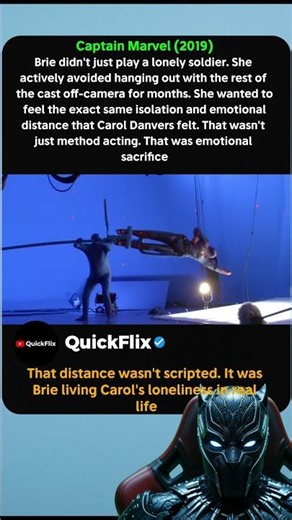 Brie Larson Isolated Herself From The Cast To Feel Real Loneliness!!#marvel #mcu #avengers