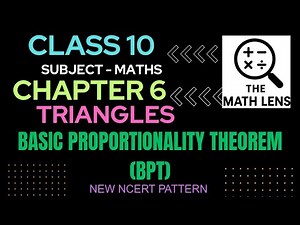 📘 Class 10 Maths | Triangles | Basic Proportionality Theorem (BPT) Explained Easily 😍📏 Master BPT 🚀📐