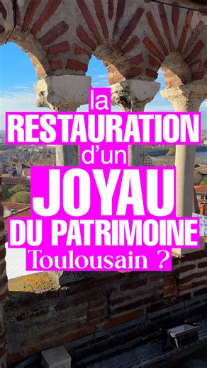 Oh là là Toulouse on Instagram: "🪿 Tu les avais remarqués, ces échafaudages ? 🤝 Collaboration commerciale Le @couventdesjacobins_toulouse se refait une petite beauté et reste ouvert pendant toute la durée des travaux. Pour préserver l’édifice dans le temps, des travaux devenaient plus que nécessaire. Ainsi, en 2025, la ville a lancé un programme de restauration d’une partie de la charpente, réfection complète de la toiture, restauration des chéneaux et amélioration des dispositifs de sécurité.