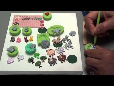 11) Diy Tuto Fimo Anleitung sei kretiv mit Molds !!! Bastel Idee Polymer Clay