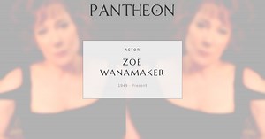 Zoë Wanamaker Biography | Pantheon