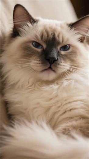 Deep Cat Purring ASMR 🐱🔊 Bass Boosted for Ultimate Relaxation! #funnypets #shorts