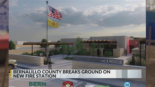 Bernalillo County breaks ground on new 'energy-efficient' fire station