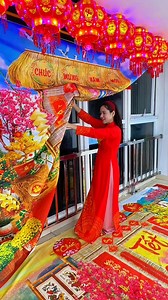 Phông nền trang trí tết chúc mừng năm mới | Phông nền trang trí tết - Decor Tết