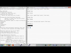 3 1 Using Single Row functions to customize the output