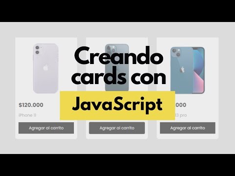 Creando cards usando JavaScript Vanilla + Evento Click 👨🏽‍💻