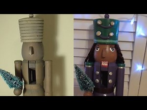 Day Three of Craftsmas: Painting and Decorating a Nutcracker