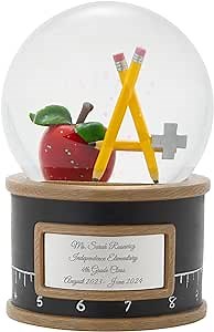 Things Remembered Personalized Teacher Snow Globe with Engraving Included