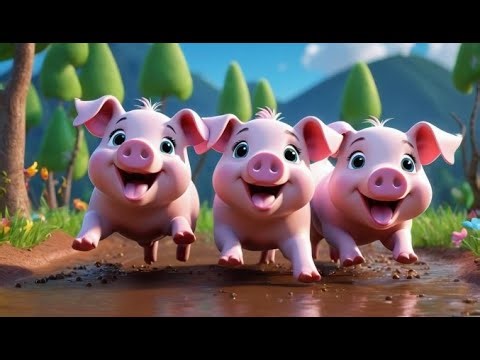 Piggy Waddlers Go Snort Snort Snort | Nursery Rhymes for Kids & Baby Songs