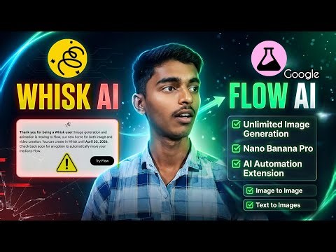 Whisk Ai not working 😭 Flow ai generate Unlimited AI Images? Google Flow AI Full Setup | Automation