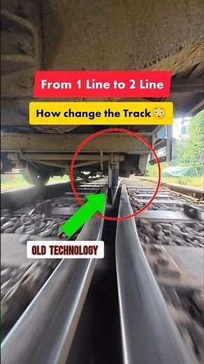 Switching Views, how work the rail frogs? #shortsfeed #railtrack #railroad #wheel Train #switching