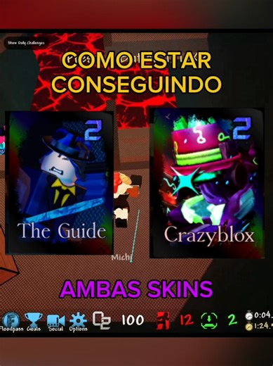 Como conseguir as skins em Forsaken X Flood Escape 2