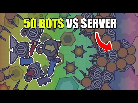 Moomoo.io 50 Bots VS Server | Moomoo.io Hack | Moomoo.io Mods | Moomoo.io Bots |