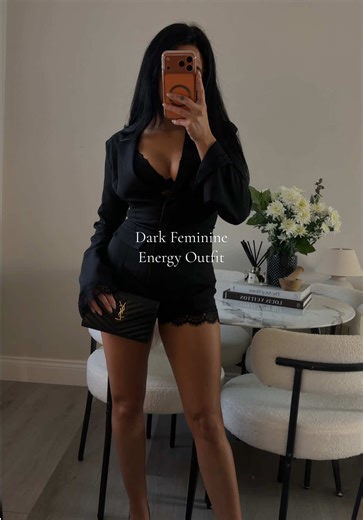 Dark feminine energy wins 🐈‍⬛🖤 This lace jumpsuit from @EGO FASHION is giving black cat energy and I’m obsessed 🥹 I’m wearing size 6 XS #blackcatenergy #blackjumpsuit #valentinesoutfit #datenightoutfit #lacejumpsuit