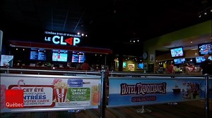 Le cinéma Le Clap de Sainte-Foy a officiellement terminé son déménagement dans ses nouveaux locaux à Place Sainte-Foy. La première projection a eu lieu vendredi à 17 h. | ICI Québec