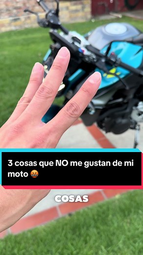 3 cosas que no me gustan de la BMW F900R