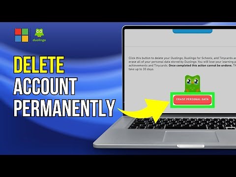 How to Delete Your Duolingo Account on PC! (2024)