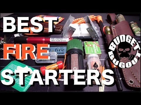 Best Fire Starters For Survival Kits, EDC Bags & Bugout Bags | Great For Beginners or Survivalists!