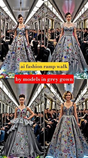 ai virtual models walk |ai fashion #shorts #aifashion #aimodels #runway