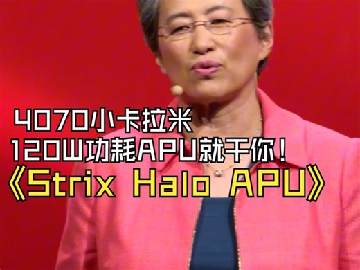 120W功耗的怪物APU来了
