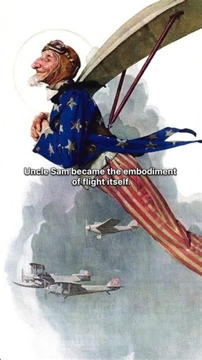 Did You Know Uncle Sam Could Fly? (1928 Art History) 🇺🇸