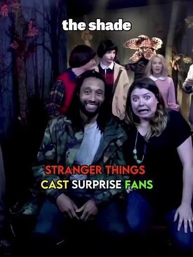 Stranger Things cast Surprise Fans
