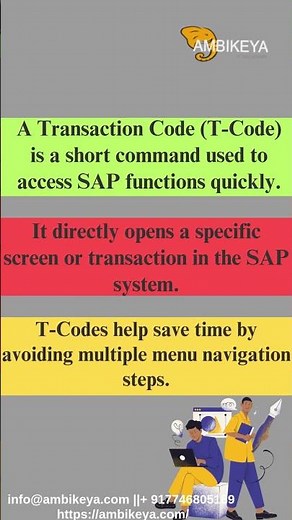 What is transaction code (T-Code)?