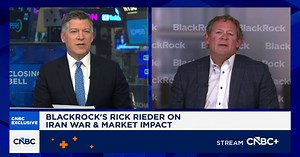 Credit spread levels are holding in well despite macro uncertainty, says BlackRock's Rick Rieder