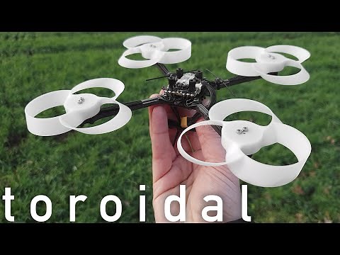 TOROIDAL PROPELLER on a DRONE | DIY 3D printed