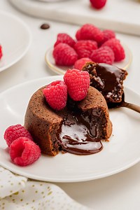 Molten Lava Cake Recipe (Gooey Centers!) - Lauren's Latest