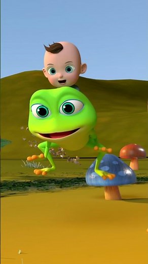 Five Colour Speckled Frogs 🐸 Good Habits and Play Bebefunn Nursery Rhymes & Kids Songs 🐸