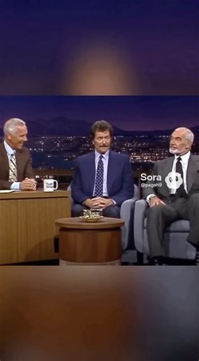 CONNERY and TREBEK together on Johnny Carson