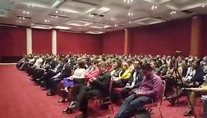 A una sola voz. Somos más. Somos muchos. #FecodediceSíalaPaz en el Encuentro Int. de Maestros por la Paz de Colombia | fecode