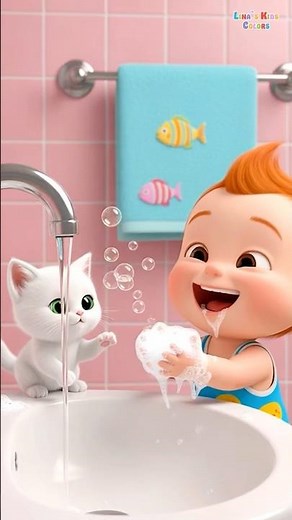 Fun Wash Your Hands Song 🧼 | Kids Cartoon Hygiene Routine #cartoon
