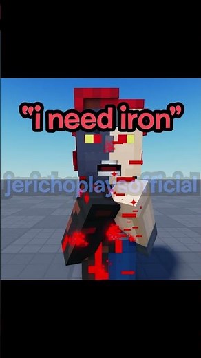 Minecraft Story Mode Animation - "I NEED IRON BLOCKS!" - #roblox #minecraft #mcsm #storymode