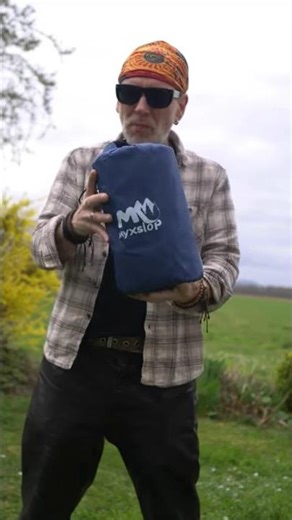 This sleeping mat with integrated air pump is so small and ingenious for outdoor camping.