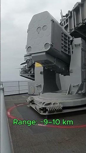 “U.S. Navy SeaRAM Close-In Defense System in Action”