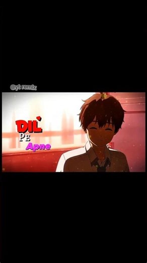 “Shayron Se Lafz Leke ❤️ | Beautiful Anime Love Edit ✨ #Shorts”