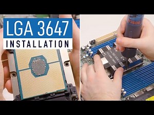 Intel Xeon Scalable (2nd Gen.) /W-3000 series LGA-3647 Installation Guide | Server Factory