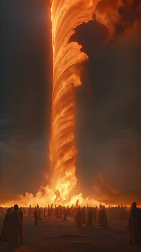 Biblically Accurate Pillar of Fire?! 👀 Exodus 13 & 14 🔥 | pillar of fire bible