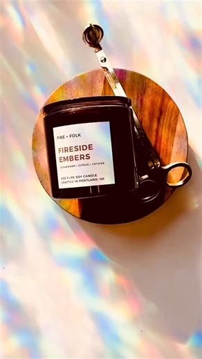 FIRE + FOLK | Heather | Are you burning your wood wick candles correctly? 🪵🔥 Lighting, maintaining, and burning wood wicks are different from regular cotton wick... | Instagram