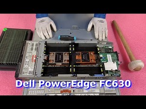 Dell PowerEdge FC630 Blade Server Review & Overview | Memory Install Tips | How to Configure DDR4