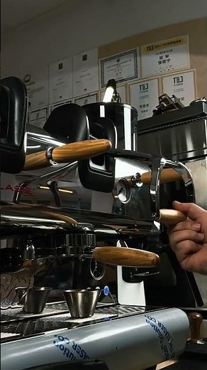 Quick testing: La San Marco Coffee machine Leva #coffee #espressomachine