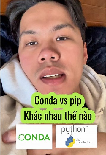 So sánh Conda và Pip trong Python