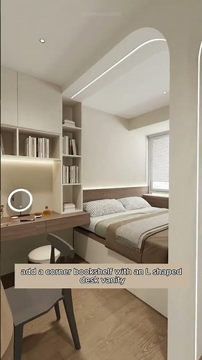 Bedroom + Walk-In Closet Ideas with Solid Wood Elegance #bed #wardrobe #dresser