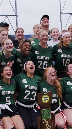 Nordonia comes home with the inaugural OHSAA Girl High School Flag Football State Championship! 🏆
