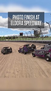 Photo Finish at Eldora Speedway | IRacing Champions League